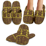 Egypt Hieroglyphics Pattern Print Design 03 Slippers