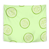Cucumber Pattern Wall Tapestry