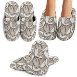 Stingray Pattern Print Design 05 Slippers