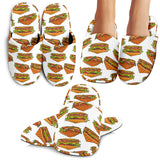 Sandwich Pattern Print Design 02 Slippers