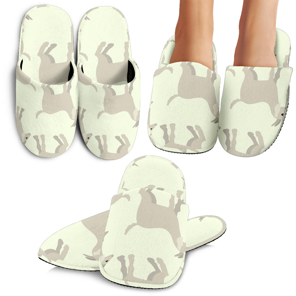 Little Young Goat Pattern Slippers