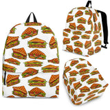 Sandwich Pattern Print Design 02 Backpack