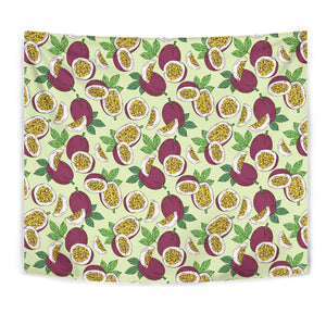 Passion Fruit Pattern Wall Tapestry