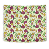 Passion Fruit Pattern Wall Tapestry