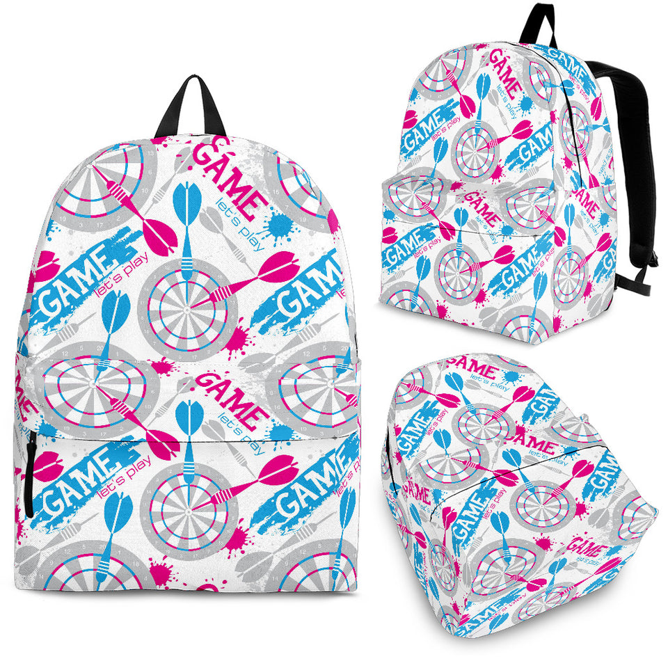 Darts Pattern Print Design 01 Backpack