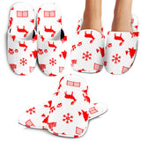 Canada Pattern Print Design 04 Slippers
