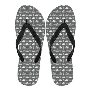 Women Flip Flops-Boat Anchor Rudder Ccnc006 Bt0155