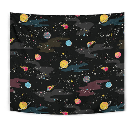 Space Pattern Wall Tapestry