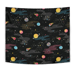 Space Pattern Wall Tapestry