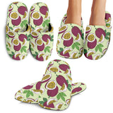Passion Fruit Pattern Slippers