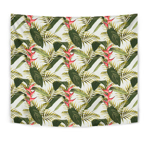Heliconia Pattern Wall Tapestry
