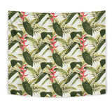Heliconia Pattern Wall Tapestry