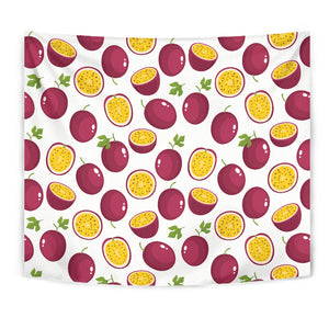 Passion Fruit Design Pattern Wall Tapestry