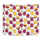 Passion Fruit Design Pattern Wall Tapestry
