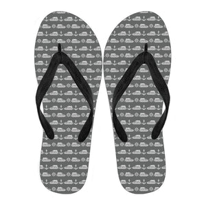 Women Flip Flops-Pontoon Anchor Rudder Ccnc006 Ccnc012 Pb0085