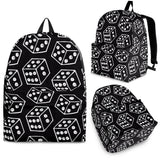 Dice Pattern Print Design 01 Backpack
