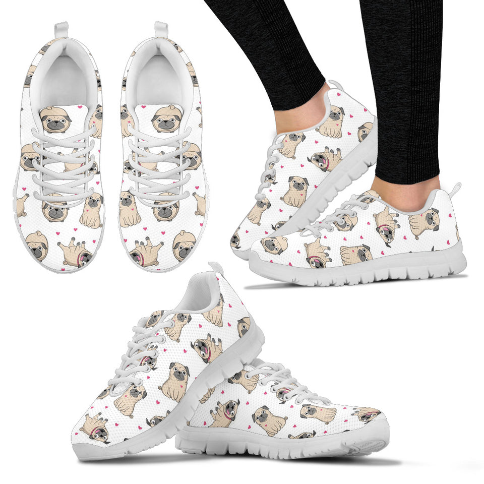 Pug Lover Women'S Sneakers