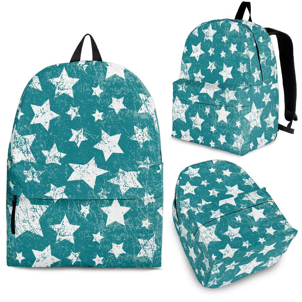 Vintage Star Pattern Backpack