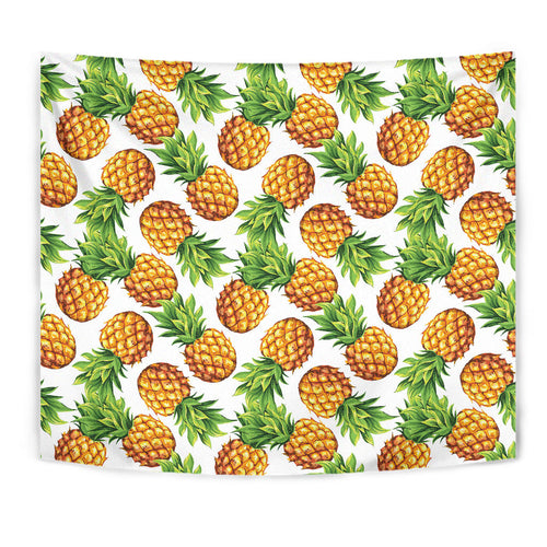 Pineapples Design Pattern Wall Tapestry