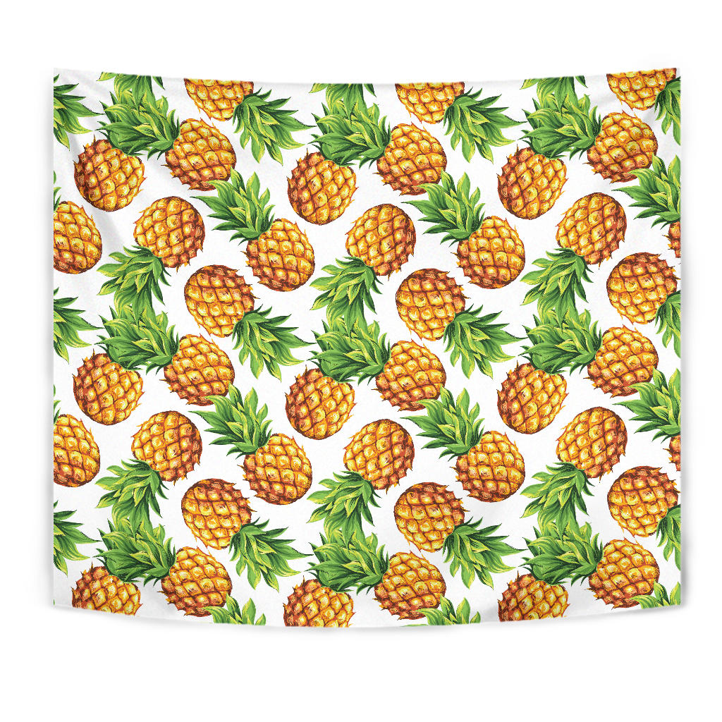 Pineapples Design Pattern Wall Tapestry