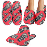 Camera Pattern Print Design 05 Slippers
