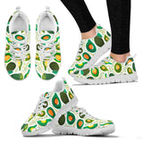 Avocado Design Pattern Women'S Sneaker Shoes