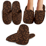 Coffee Bean Pattern Slippers