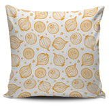 Hand Drawn Onion Pattern Pillow Cover