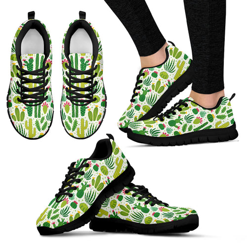Cactus Pattern  Women'S Sneaker Shoes
