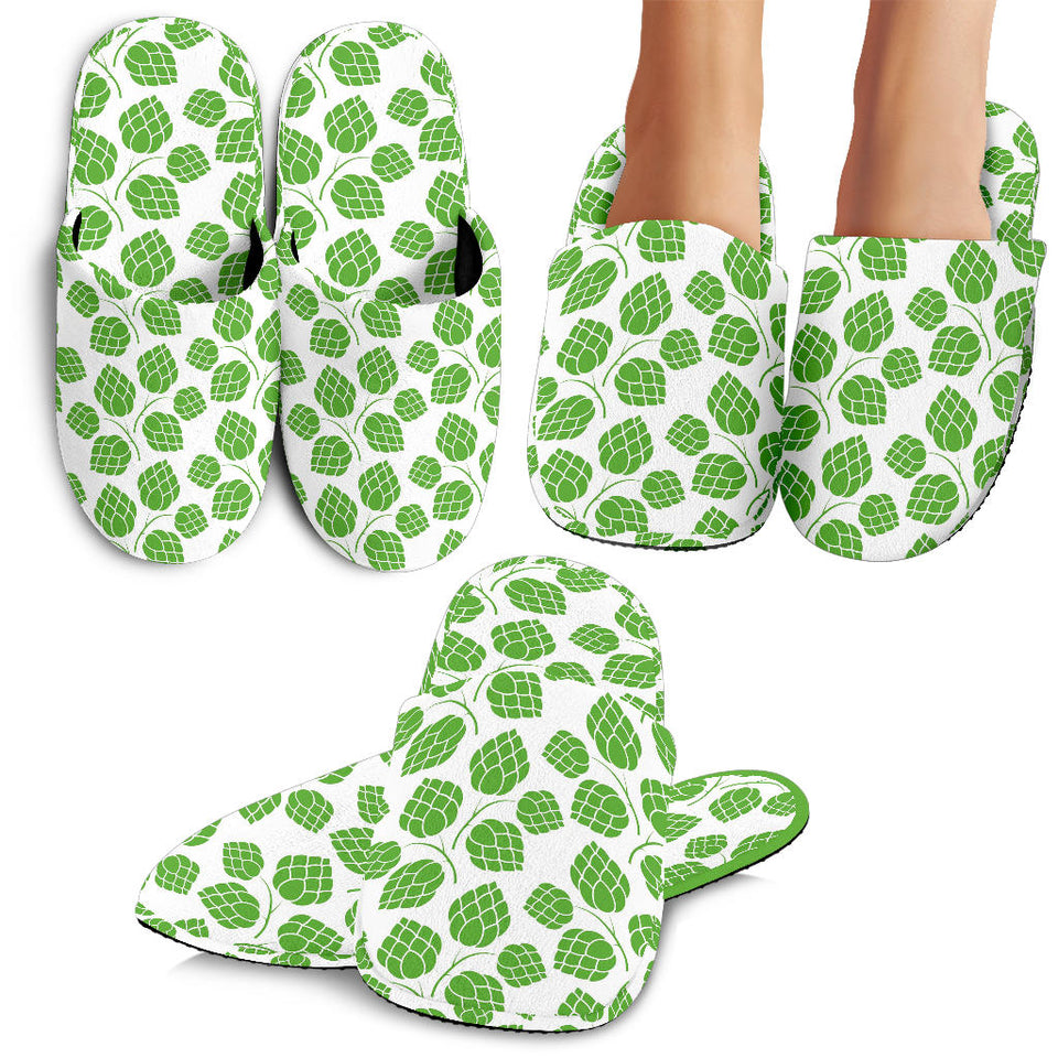 Hop Patternn Background Slippers
