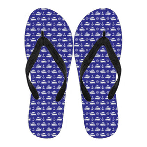 Men Flip Flops-Pontoon Anchor Rudder Ccnc006 Bt0155