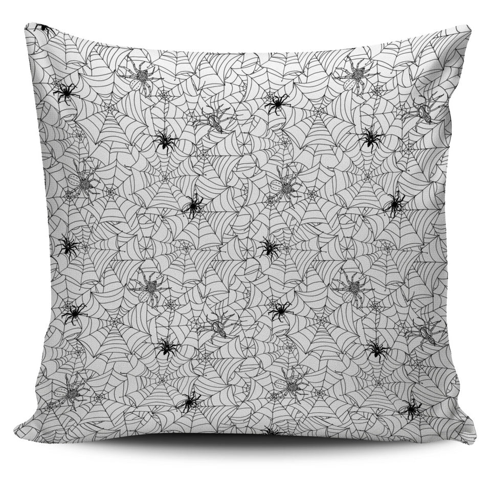 Spider Web Cobweb Pattern Pillow Cover