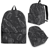 Beer Hand Drawn Pattern Backpack