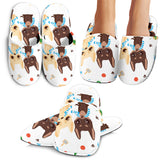 Cute Chihuahua Dog Pattern Slippers