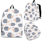 Hedgehog Pattern Print Design 04 Backpack