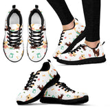 Cute Chihuahua Puppie Pattern Women'S Sneaker Shoes