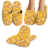 Potato Chips Pattern Print Design 01 Slippers