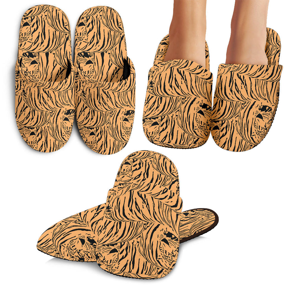 Bengal Tigers Pattern Slippers