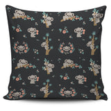 Cute Koala Pattern Pillow Cover
