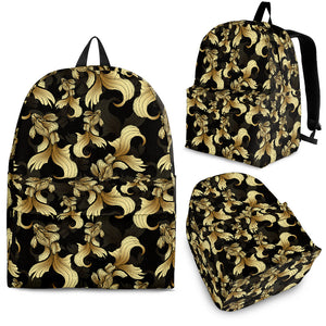 Goldfish Pattern Print Design 01 Backpack