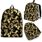 Goldfish Pattern Print Design 01 Backpack