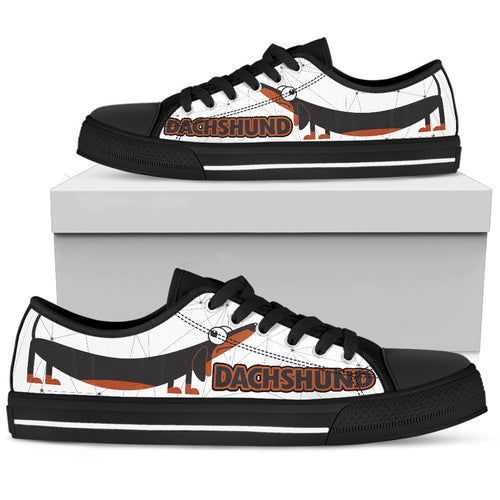 Dachshund Women'S Low Top Shoe