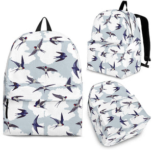 Swallow Pattern Print Design 05 Backpack