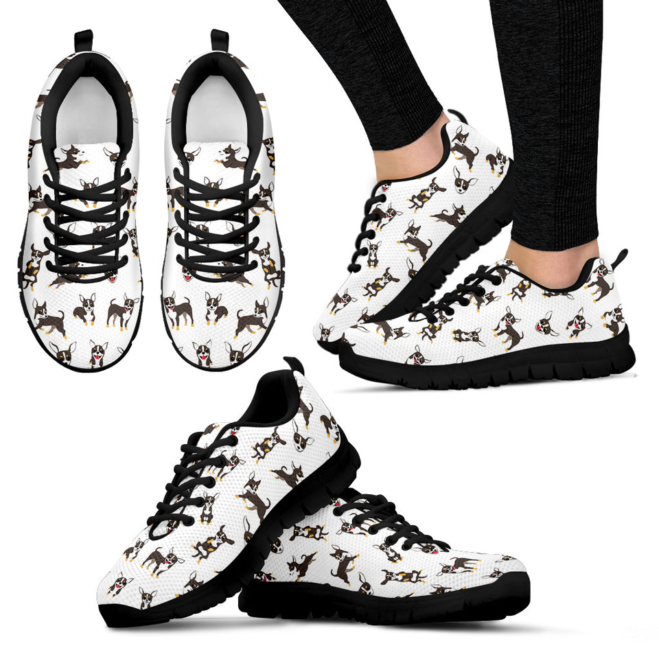Chihuahua Dog Pattern Women'S Sneaker Shoes