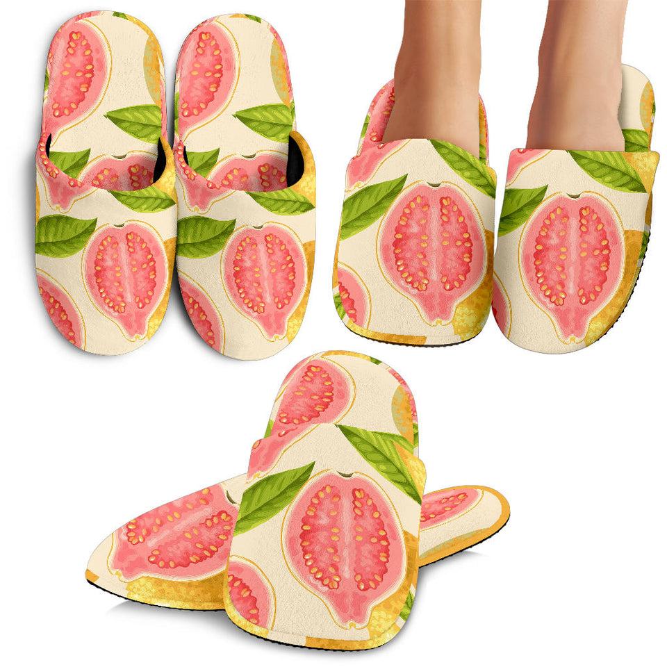 Beautiful Guava Pattern Slippers
