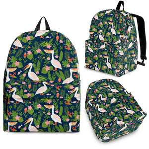 Pelican Pattern Print Design 05 Backpack