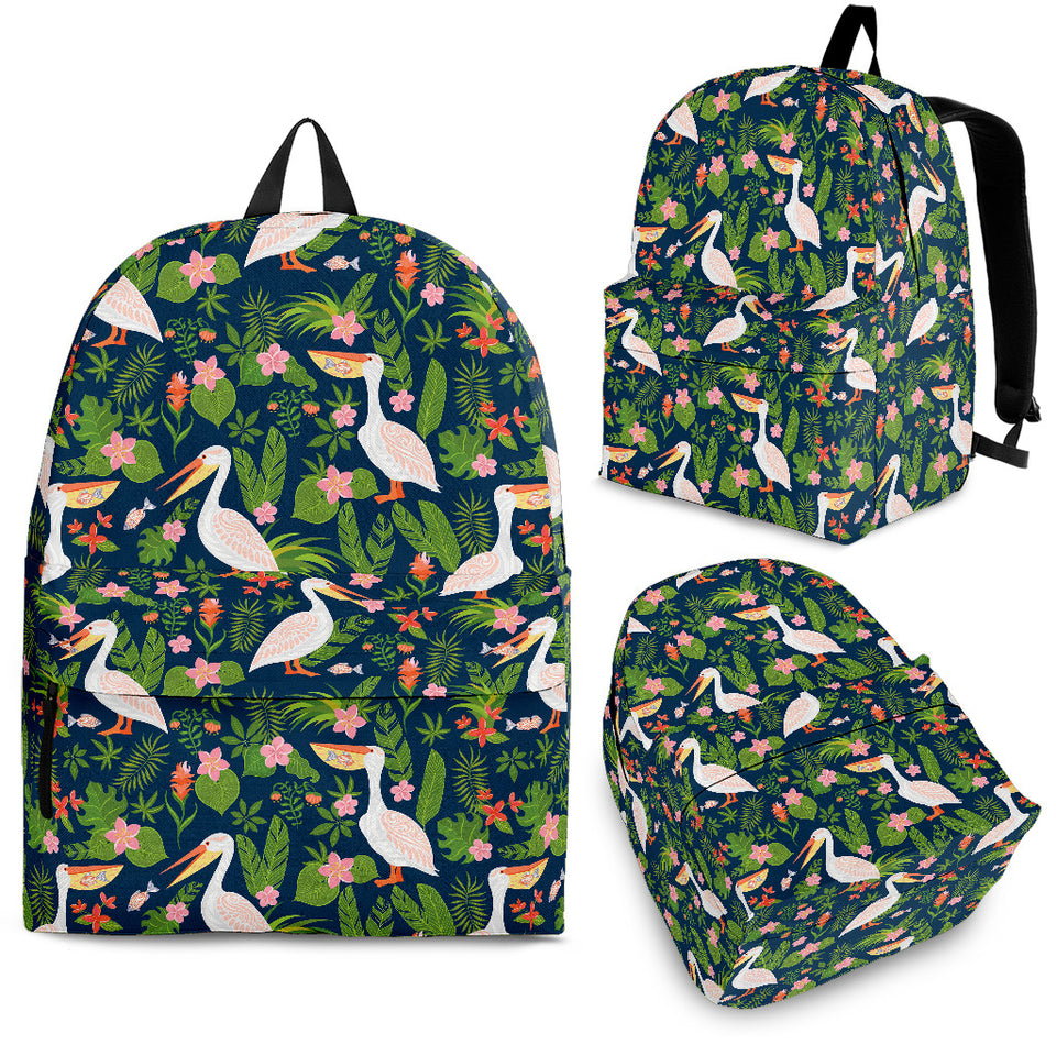 Pelican Pattern Print Design 05 Backpack