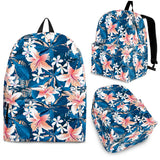 Hibiscus Pattern Print Design 02 Backpack