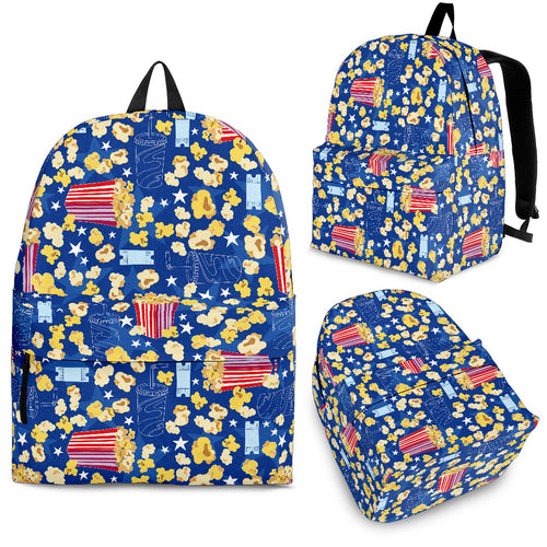 Popcorn Pattern Print Design 01 Backpack