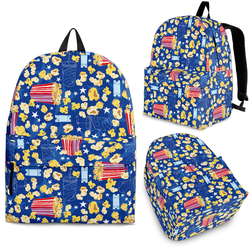 Popcorn Pattern Print Design 01 Backpack